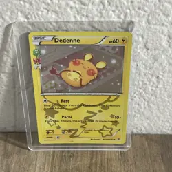 2016 POKEMON CARD DEDENNE RC10/RC32- XY GENERATIONS- RADIANT COLLECTION - Image 1