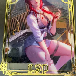 Goddess Story Gold METAL Card - Serial Number #160/200! Makima Chainsaw *READ* - Image 3