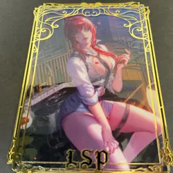 Goddess Story Gold METAL Card - Serial Number #160/200! Makima Chainsaw *READ* - Image 4