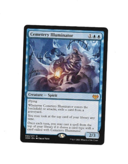 MTG Magic Cemetery Illuminator 050/277 M VOW EN Card NM - Image 1