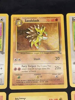 Vintage WOTC 1999 Pokemon Card Lot Base set LP-HP Pikachu, Eevee 151 - Image 3