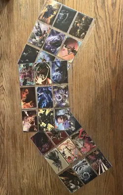 MTG Final Fantasy Magic The Gathering Card Art Complete Set RARE Near Mint - Image 1