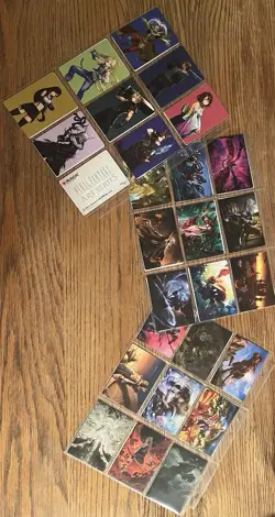 MTG Final Fantasy Magic The Gathering Card Art Complete Set RARE Near Mint - Image 2