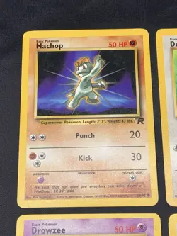 Vintage Pokemon Card Lot Team Rocket Eevee WOTC Era Only LP/HP - Image 2