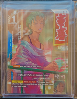 Four Murasame (R+) GD02-085 English R+ Dual Impact Gundam Card Game - Image 1