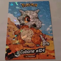 Cubone #104 Cracked Ice Holo Crystal Collection 2024 Pokemon Card - Image 2