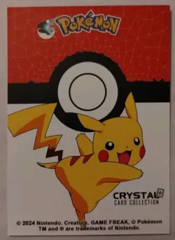 Cubone #104 Cracked Ice Holo Crystal Collection 2024 Pokemon Card - Image 3