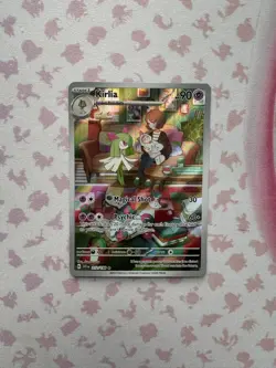 Pokemon TCG Kirlia Full Art Scarlet Violet Base Illustration Rare Card 212/198 - Image 1