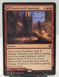 MTG Shatterskull Smashing Shatterskull, the Hammer Pass [Zendikar Rising, NM] - Image 1