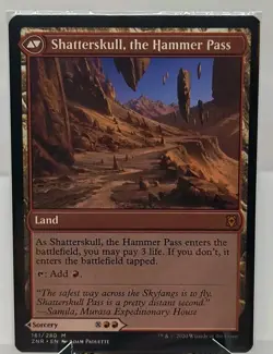 MTG Shatterskull Smashing Shatterskull, the Hammer Pass [Zendikar Rising, NM] - Image 2
