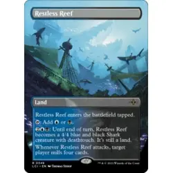 Restless Reef (borderless) X4 M/NM Magic MTG The Lost Caverns Of Ixalan - Image 1