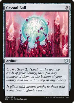 [MTG] Crystal Ball (201) (C18) LP-HP - Image 1
