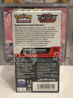 Pokemon TCG Obsidian Flames - Half Booster Box (18 Packs) - NEW & SEALED - Image 4