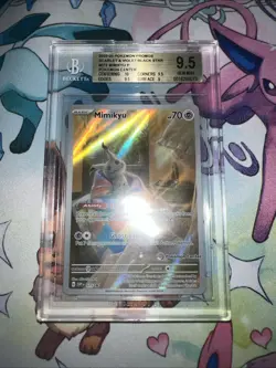 Pokemon Mimikyu 075 Pokemon Center Exclusive Stamped SVP Promo BGS 9.5 - Image 1