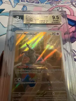 Pokemon Mimikyu 075 Pokemon Center Exclusive Stamped SVP Promo BGS 9.5 - Image 3
