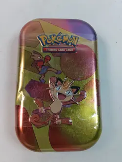 FACTORY SEALED Pokemon TCG Scarlet & Violet 151 Mini Tin - Meowth - Image 1