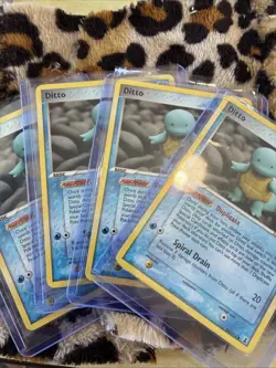 Pokemon Ditto Stamped Holo Rare Squirtle 64/113 Delta Species - Image 3