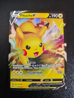 Pokemon TCG Vivid Voltage #043/185 Pikachu V - Image 1