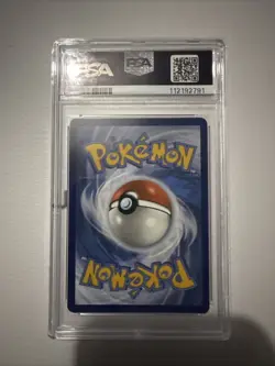 2023 POKEMON MEW EN-151 SPECIAL ILLUSTRATION RARE #201 ALAKAZAM EX PSA 9 - Image 3