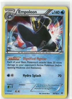 Empoleon, Pokemon XY - BREAKthrough Holo Rare, 38/162 LP - Image 1