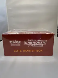 Pokemon TCG Factory Sealed Sun & Moon Unbroken Bonds Elite Trainer Box - Image 5