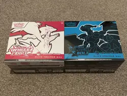 Pokemon Center Black Bolt & White Flare Elite Trainer Box ETB Set - SEALED - Image 1