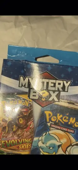 2024 MJ Holdings / POKEMON MYSTERY Sealed HANGER Box - 3 Booster Packs - Blue - - Image 4