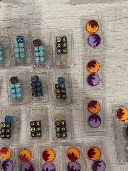 Pokemon TCG Dice & Damage Counter Lot - 27 Dice Packs + Large Pack + 24 Counters - Image 4