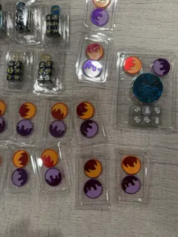 Pokemon TCG Dice & Damage Counter Lot - 27 Dice Packs + Large Pack + 24 Counters - Image 5