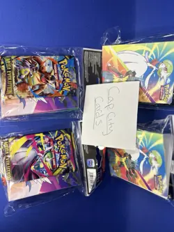 Pokemon TCG Mega Evolution Mini Portfolio &Booster Pack New Sealed (lot Of 4) - Image 1