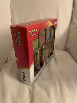 💥 Pokemon Scarlet & Violet - 151 (5-Pack) Mini Tins w/ 4 Promos Costco Bundle💥 - Image 3