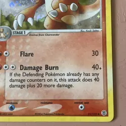 Charmeleon 31/112 Reverse Holo FireRed & LeafGreen 2004 Pokemon TCG LP JL - Image 5