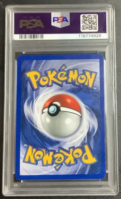 Pokemon 2000 Promo Black Star League #11 Eevee-Holo PSA 7 - Image 2