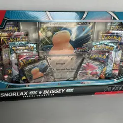 Pokemon Snorlax Ex & Blissey Ex Special Collection Box (NEW & SEALED) - Image 2