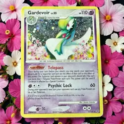 Pokemon Gardevoir Secret Wonders Rare TCG 2007 #7/132 Holo - Image 1