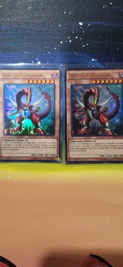 Yu-Gi-Oh! Odd-eyes Dragon 1st Edition HOLO Ys14-ena01 GOLD TEXT x2 - Image 1