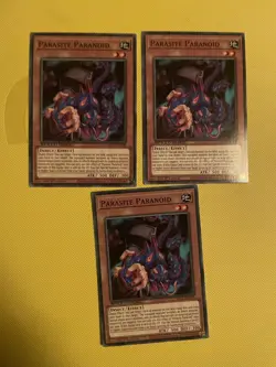 3x Parasite Paranoid #SBC1-END08 Yugioh Near Mint or Better - Image 1