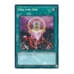 Yu-Gi-Oh! One for One (Secret Rare) - Quarter Century Bonanza - Image 1