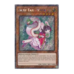 Yu-Gi-Oh! Fairy Tail - Snow (Platinum Secret Rare) - Quarter Century Stampede - Image 1