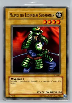 Starter Deck: Joey #SDJ-007 Masaki the Legendary Swordsman - VG - Image 1