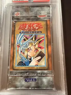 Yu-gi-oh Yu-Gi-Oh Volume 1 Vol.1 1999 Original Factory Sealed Pack PSA 10 - Image 2
