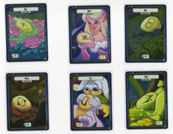Neopets TCG Foil - Har Vo Zei Lu Eo Bri Orn Codestone Card Lot (7 Cards) - Image 1