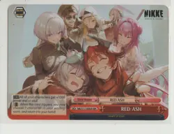 RED ASH Triple Rare Weiss Card NIK/S117-E083R RRR NIKKE - Image 1