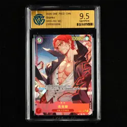 CCG GemMint 9.5 Bandai 2024 ONE PIECE CHN. TCG Card OP01-120 SEC Shanks - Image 1