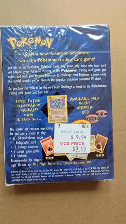 Pokemon 6057 2-Player Card Game Starter Set (SEALED) Possibly ShadowlessU 742818060578 - Image 3