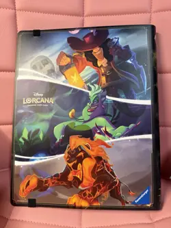 Disney Lorcana The First Chapter Villians Binder - 9 Card Sleeves 252 Cards New - Image 2