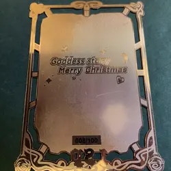 Goddess Story Gold METAL Card - Serial Number #/100! Maiden Party - Kafka Anime - Image 5