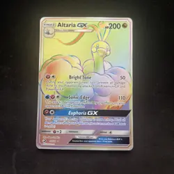 Pokemon TCG Altaria GX Dragon Majesty Holo Card 72/70 Secret Rare - Image 2