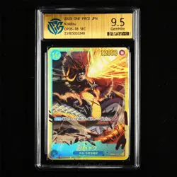 CCG GemMint 9.5 Bandai 2023 ONE PIECE JPN . TCG Card OP05-118 SEC Kaidou - Image 1