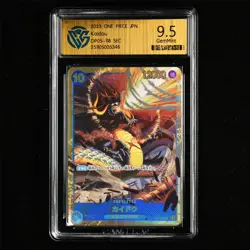 CCG GemMint 9.5 Bandai 2023 ONE PIECE JPN . TCG Card OP05-118 SEC Kaidou - Image 2